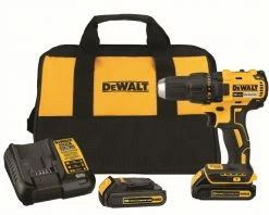DeWalt 20 Volt MAX Lithium Ion Cordless Brushless Compact Drill/Driver - DCD777C2 - Drills & Drivers