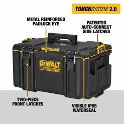 DeWalt ToughSystem 2.0 Large Tool Box - 26262606 - Tool Boxes 6 DeWalt ToughSystem 2.0 Large Tool Box - 26262606 - Tool Boxes -Cheap DeWalt Store 1ea72c2012ef283bfc91d1af88abf2ad1bcf1e66 dwst08300 3