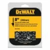 DeWalt 8" Pole Saw Replacement Chain - DWO1DT608 - Lawn Mowers & Lawn Care
