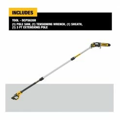 DeWalt 20V MAX* XR® Brushless Cordless Pole Saw, Tool Only - DCPS620B -Cheap DeWalt Store 4a8bb3a3c59727edc355b6331c3015cec665867a 26262010 3