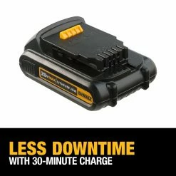 DeWalt 20V MAX* Li-Ion Battery Pack 1.5AH - DCB201 - Batteries & Chargers -Cheap DeWalt Store 50f3cc3012acff1fb98eb4ef840e7c45f5706b6f Ecomm Medium DCB201 EN GEC2