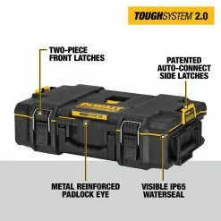 DeWalt ToughSystem 2.0 Small Tool Box - 26262607 - Tool Boxes -Cheap DeWalt Store 734a49952cf7171eb29f7395cb14702e1a9e78ef dwst08165 3