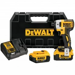 DeWalt 20V MAX XR 1/4" 3-Speed Impact Driver Kit - DCF887M2 - Drills & Drivers