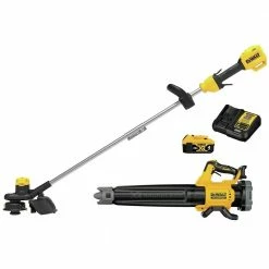 DeWalt 20V Max* XR Brushless, Cordless String Trimmer and Blower Combo Kit - DCKO215M1 - String Trimmers