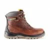 DeWalt Men's Titanium WP 6 Inch Brown Leather Steel Toe Waterproof Work Boot DXWP10011X - Men's Work & Safety Shoes