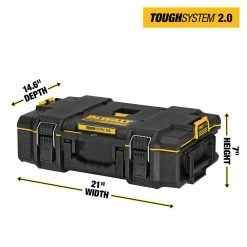 DeWalt ToughSystem 2.0 Small Tool Box - 26262607 - Tool Boxes -Cheap DeWalt Store 86d99dd9bf3056f2a181c01cb5836c7e9ed66dec dwst08165 4