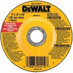 DeWalt 7" x 1/4" Metal Grinding Wheel DW4999 - Replacement Parts & Accessories