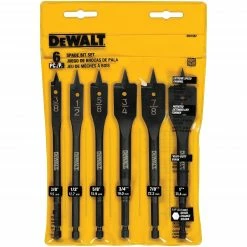 DeWalt 6-Piece Wood Boring Bit Set - DW1587 - Drills & Drivers