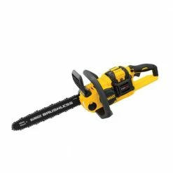 DeWalt 16" 60V MAX Lithium-Ion Cordless FLEXVOLT Brushless Chainsaw with (1) 3.0Ah Battery and Charger - DCCS670X1 - Electric Chainsaws