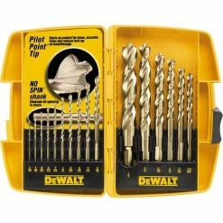 DeWalt 16 Piece Pilot Point Drill Bit DW1956 - Replacement Parts & Accessories