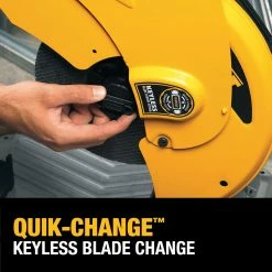 DeWalt 14" Chop Saw with Quick-Change Keyless Blade Change System D28715 - Chop Saws 50 DeWalt 14" Chop Saw with Quick-Change Keyless Blade Change System D28715 - Chop Saws -Cheap DeWalt Store a26971268d80a1f3b7a633aee38614ef08d706e5 Ecomm Medium D28715 EN GEC5