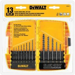 DeWalt 13-Piece Black Oxide Drill Bit Set DW1163 - Replacement Parts & Accessories -Cheap DeWalt Store a2c68ae6a434b0092ffa37a5dedef0f7f02acaa4 dewalt dw1163