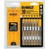 DeWalt 10 Piece T-Shank Jig Saw Blade Set with Case DW3741C - Replacement Parts & Accessories