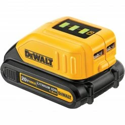 DeWalt 12V/20V MAX USB Power Source - DCB090 - Batteries & Chargers