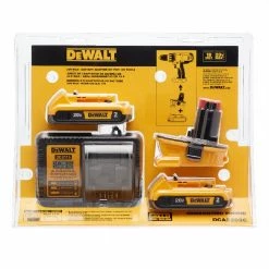 DeWalt 18V/20V MAX Battery Adapter Kit with Batteries and Charger - DCA2203C - Power Tool Accessories -Cheap DeWalt Store d2bfbba026b4b2b2c51a3bd998501b74cdd4c33d 627150 2