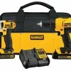 DeWalt 20V MAX* Lithium Ion Cordless Drill/Driver Combo Kit DCK240C2 - Drills & Drivers