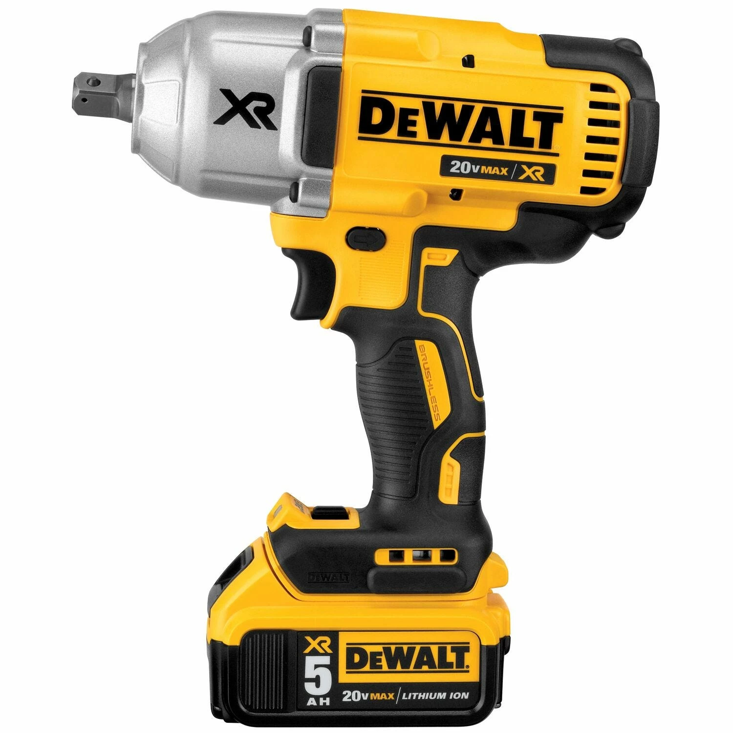 DeWalt 20V MAX* XR® Lithium Ion 1/2" Cordless Impact Wrench Kit with Detent Anvil DCF899P2 - Impact Wrenches 5 DeWalt 20V MAX* XR® Lithium Ion 1/2" Cordless Impact Wrench Kit with Detent Anvil DCF899P2 - Impact Wrenches - Image 5